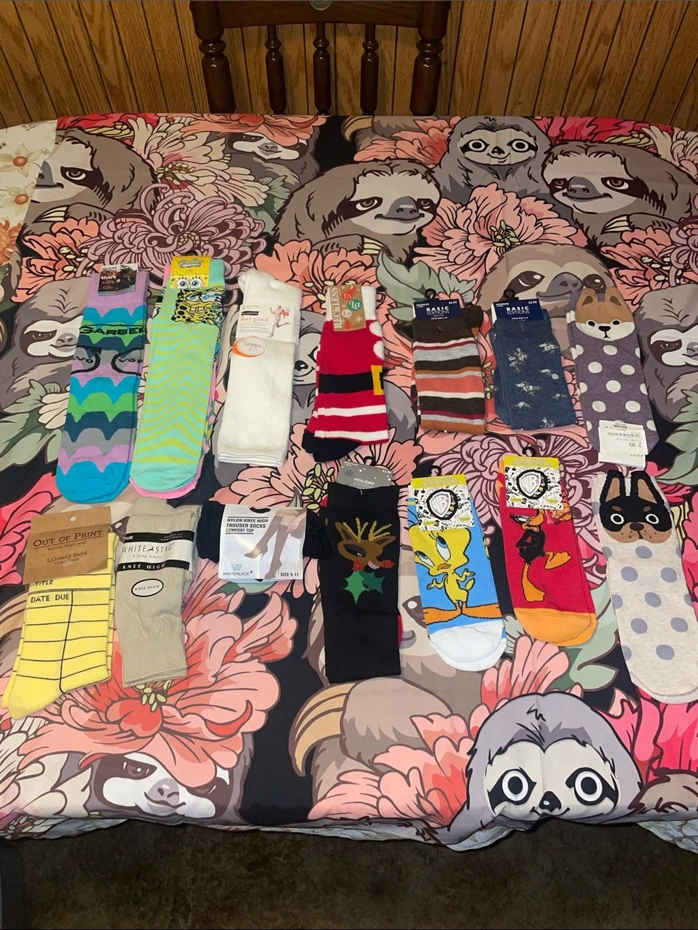 Fun & fancy feet sock bundle (15)(nwt)